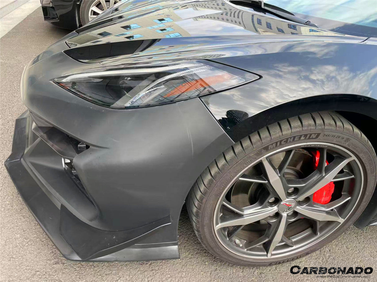 2020-2026 Corvette C8 Stingray Z06 Style Polypropylene Front Bumper