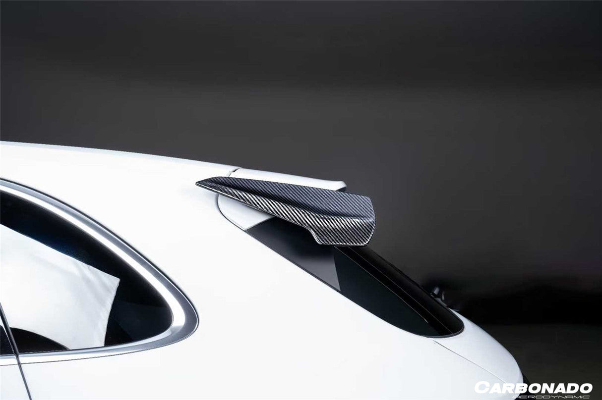2018-2025 Porsche Cayenne 9Y0 9YA KT Style Autoclaved Carbon Fiber Roof Spoiler | Fits S GTS E-Hybrid (Dont fit Coupe)