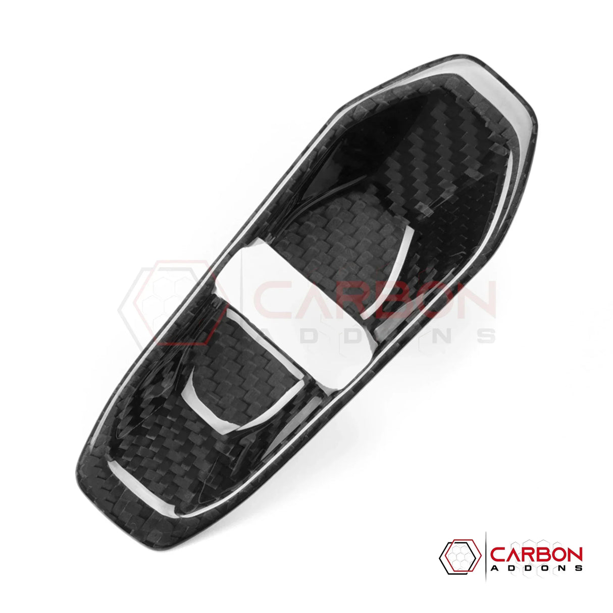2026+ C8 Corvette Gear Selector Inner Frame Real Carbon Fiber Trim Cover