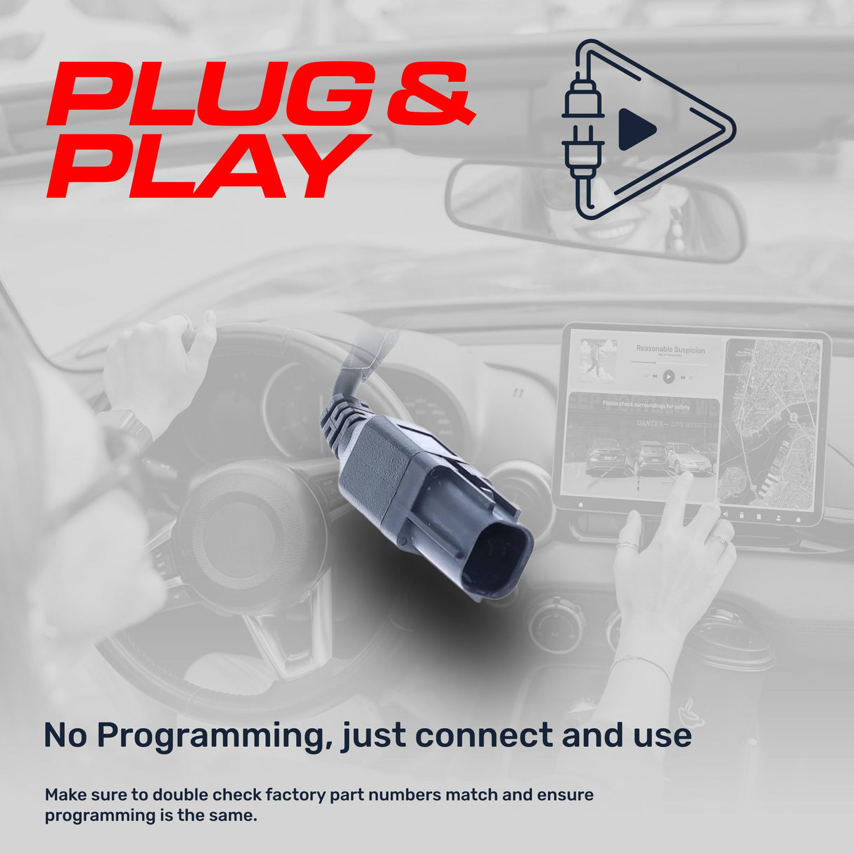 Lexus HS 250h (2010-2012) OEM Replacement Backup Camera OE Part # 86790-75040