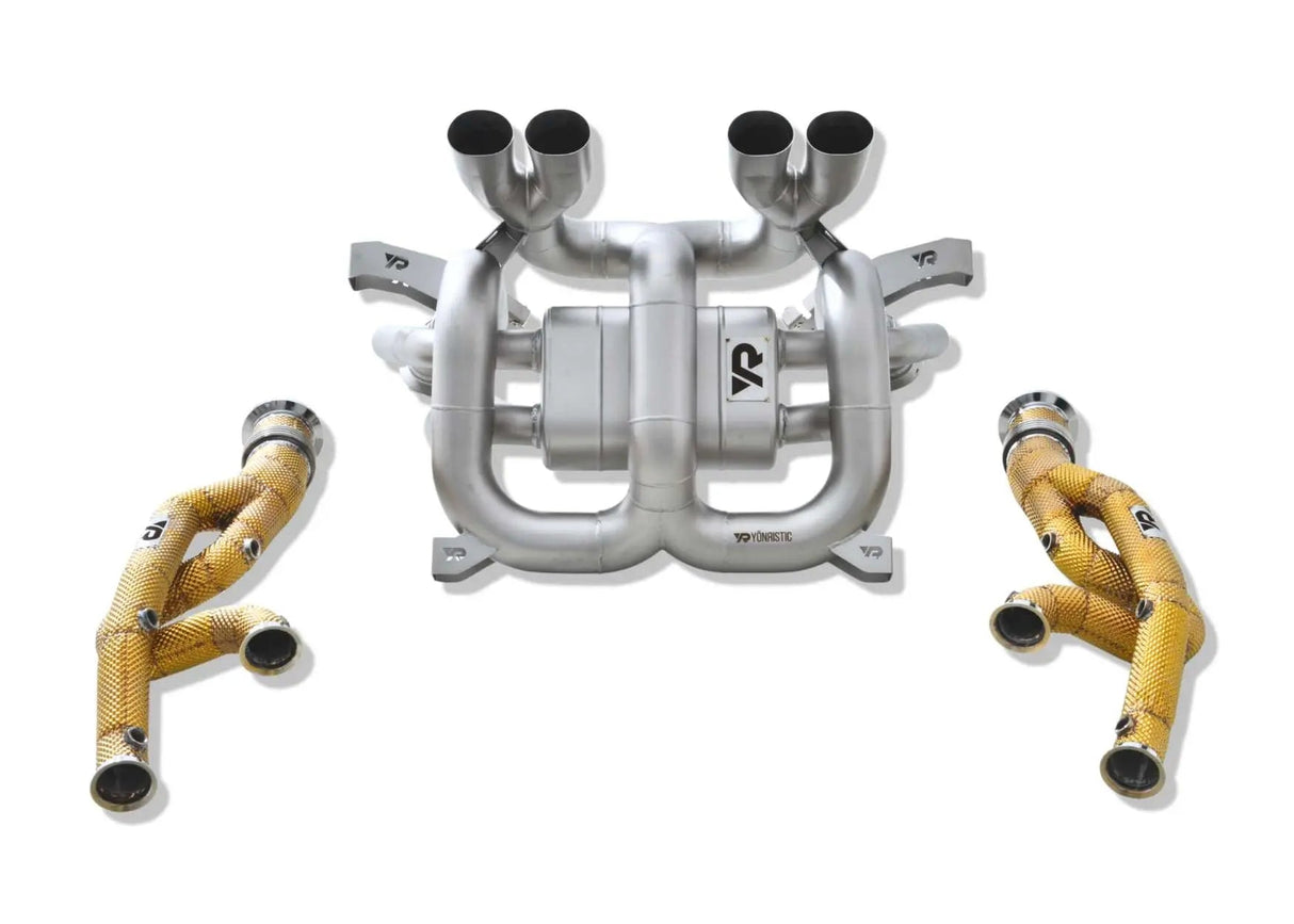 Lamborghini Revuelto F1 CEL-Free Valved Exhaust Package VANTA Edition - Yonristic Performance