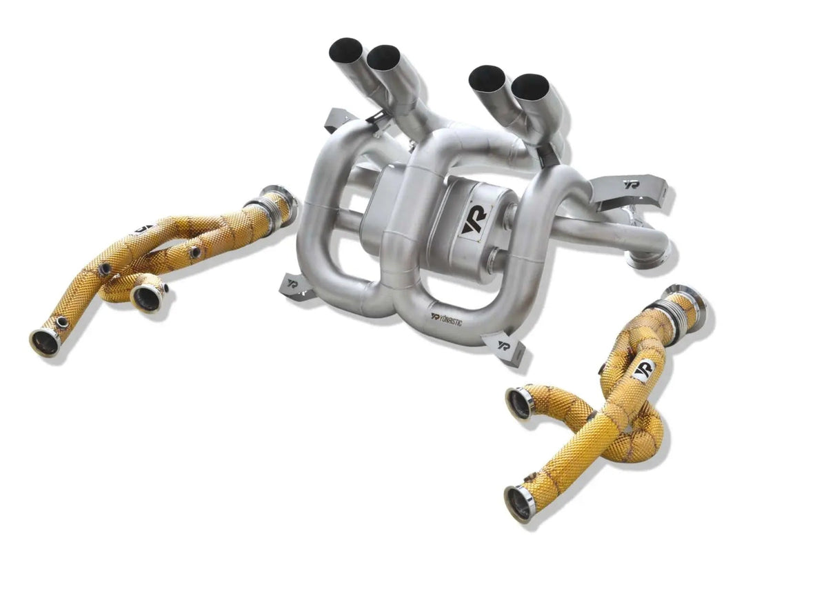 Lamborghini Revuelto F1 CEL-Free Valved Exhaust Package VANTA Edition - Yonristic Performance