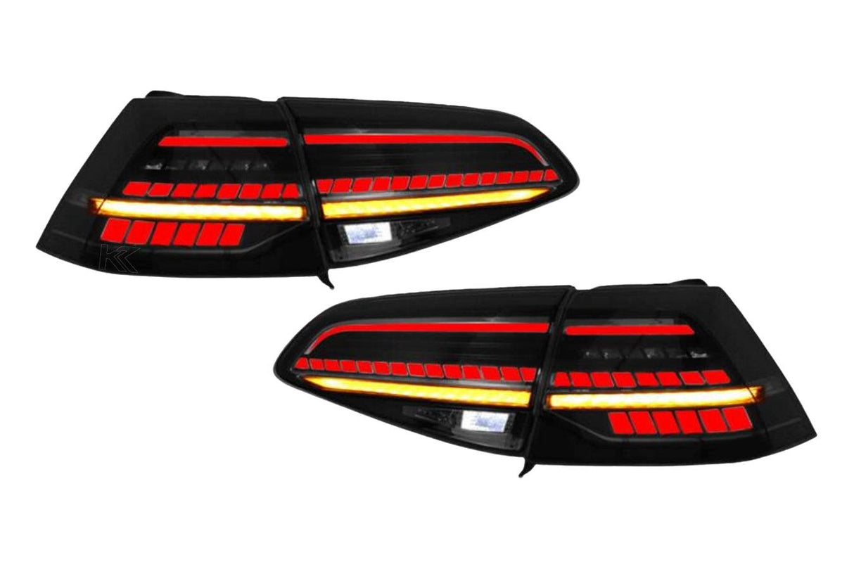 VW MK7 Golf 7 and Golf MK7 7.5 Euro Style Tail Lights 2013-2019 - K2 Industries