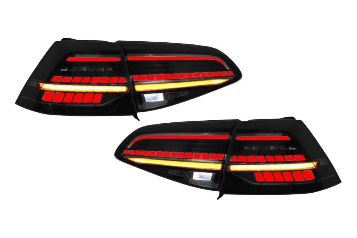 VW MK7 Golf 7 and Golf MK7 7.5 Euro Style Tail Lights 2013-2019 - K2 Industries