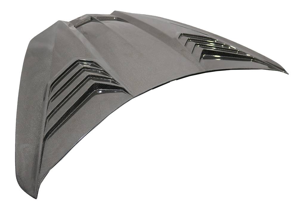2020-2024 Chevrolet Corvette APEX Style Double Sided Carbon Fiber Carbon Fiber Hood