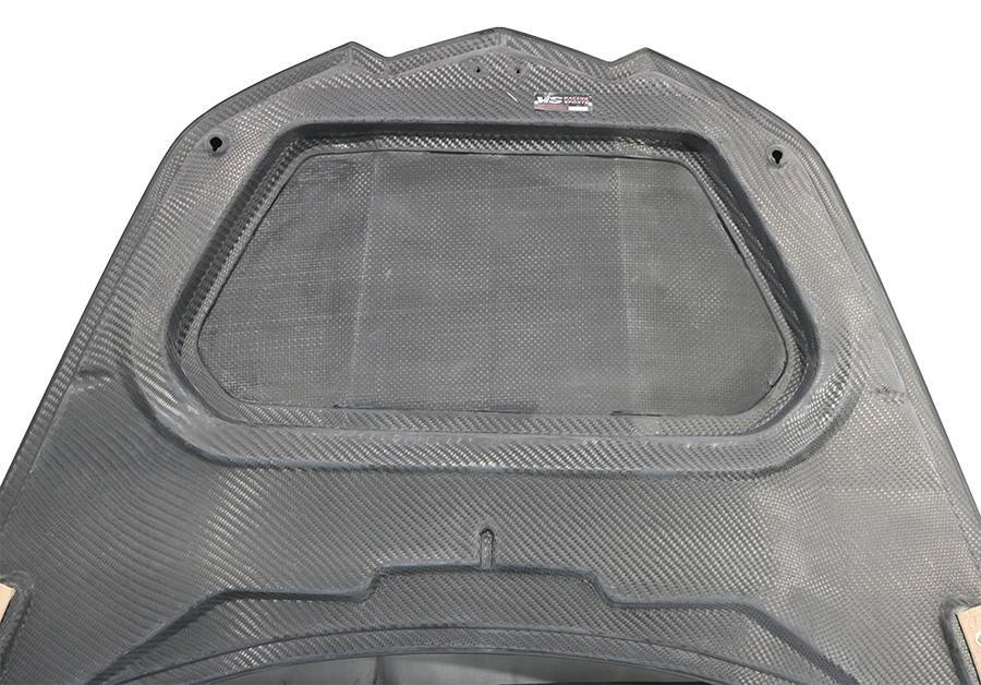 2020-2024 Chevrolet Corvette OEM Style Double Sided Carbon Fiber Carbon Fiber Hood