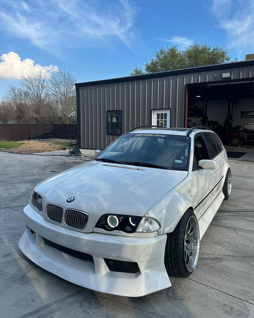 BMW E46 Touring Series 3 Wide Body Kits (1997 - 2005) - K2 Industries