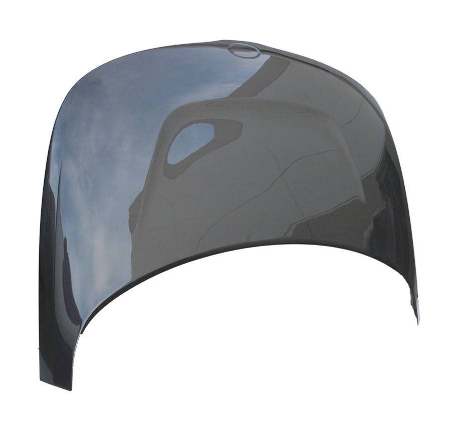2020-2021 Kia Soul 4 doors OEM Style Carbon Fiber Black Hood