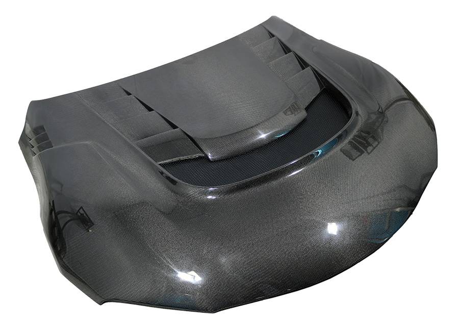 2020-2023 Toyota Supra 2 doors VRS Style Carbon Fiber Black Hood
