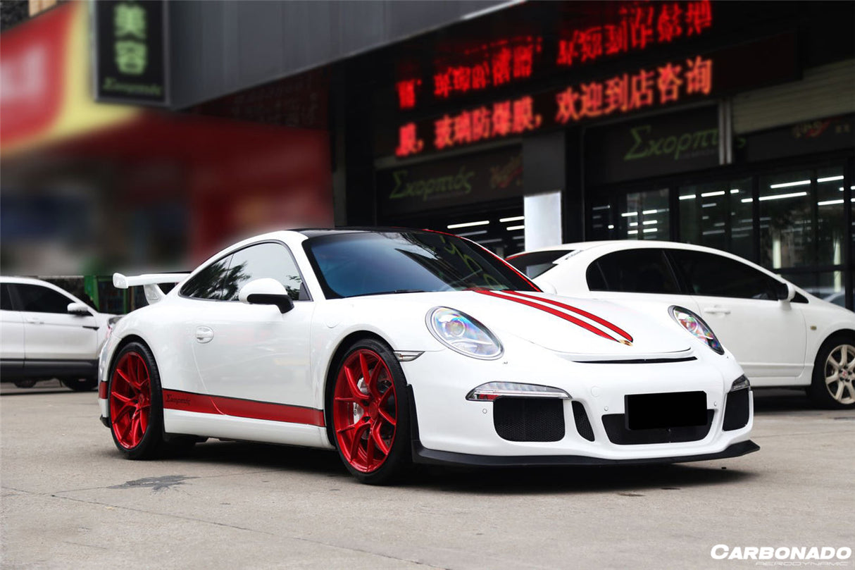 2012-2015 Porsche 911 991.1 Carrera S GT3 Style Full Body Kit (For Quad-Exhaust)