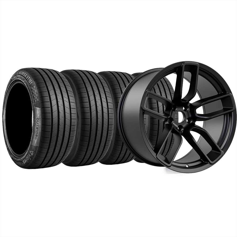 20x11 Hellcat Redeye Style Widebody Wheel & Tire Package - Vicrez