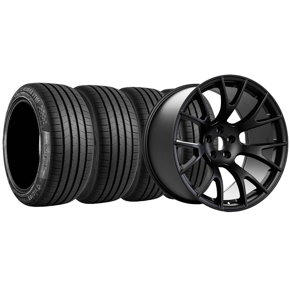 20x11 Hellcat Style Widebody Wheels & VCORSA Tire Package - Vicrez