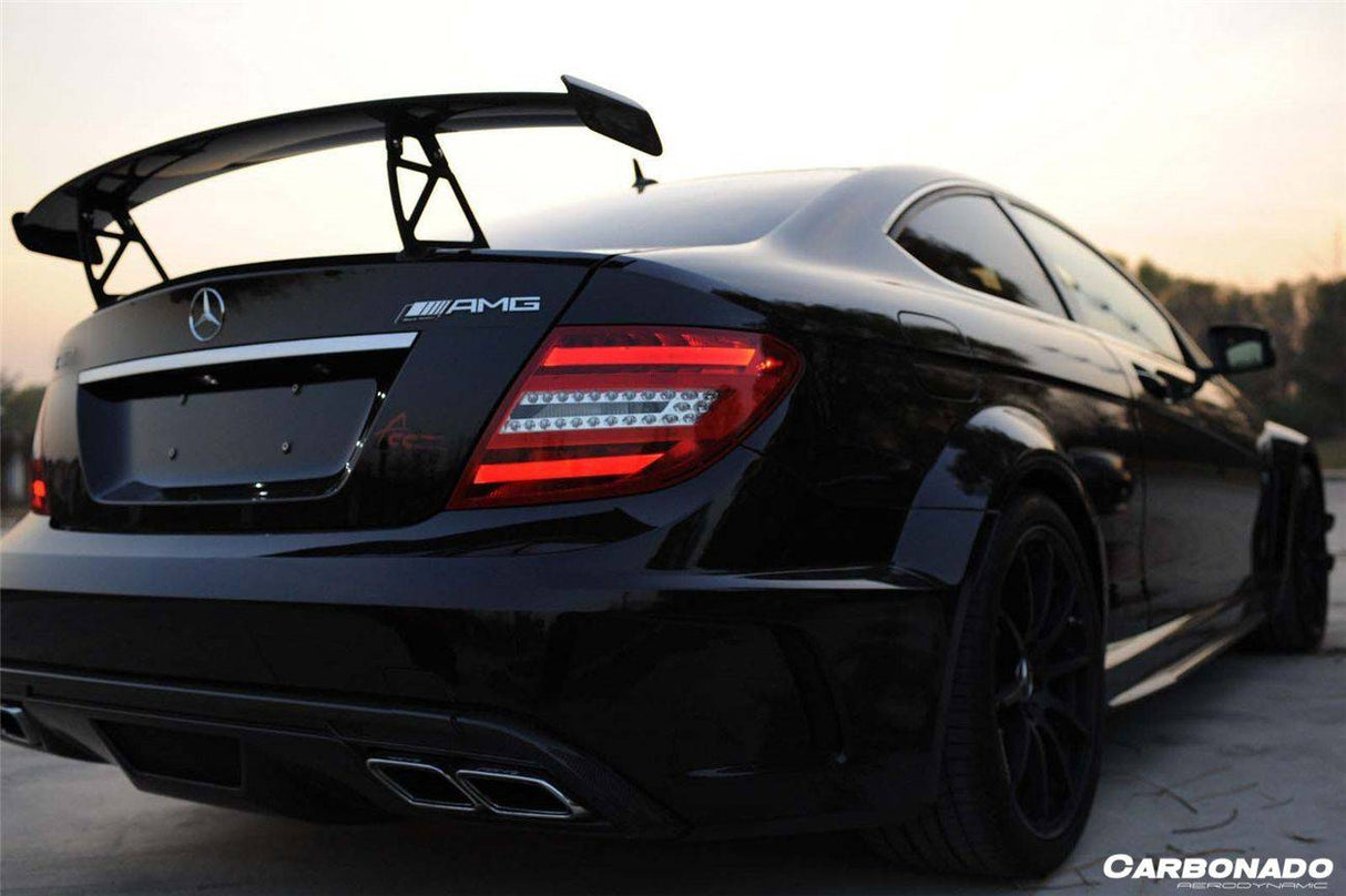 2012-2014 Mercedes Benz W204 C Class Coupe BKSS Style Wide Full Body Kit (Not Fit AMG)