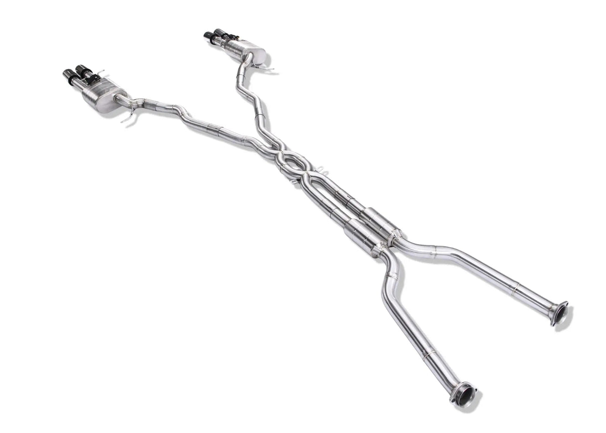 BMW E60 M5 E63 M6 Performance Exhaust System Double X-Pipe - Yonristic Performance