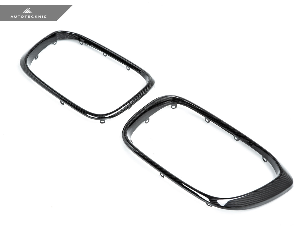 AutoTecknic Replacement Dry Carbon Grille Surround Set - G01 X3 | G02 X4 Pre-LCI