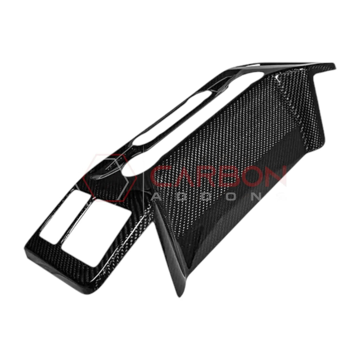 F150 2021-Up AC Dash Control Panel Trim Carbon Fiber Cover