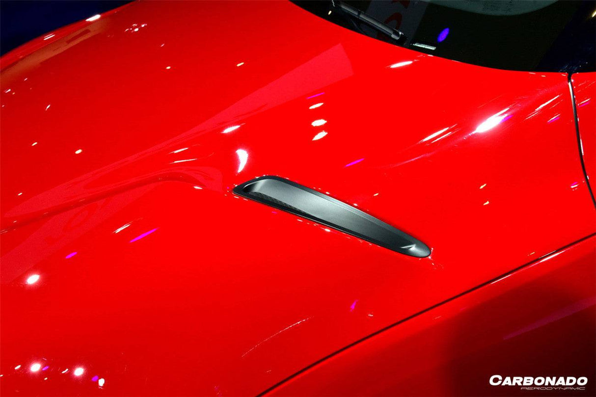 2019-2023 Toyota GR Supra (J29 DB) A90 A91 OEM Style Carbon Fiber Hood Scoop