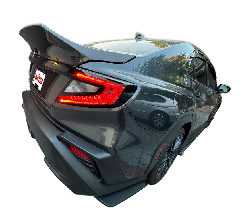 2022-2024 Subaru WRX 4 doors SS Style Carbon Fiber Black Trunk