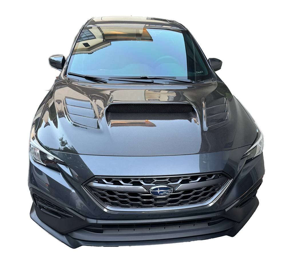 2022-2024 Subaru WRX 4 doors VS2 Style Carbon Fiber Black Hood