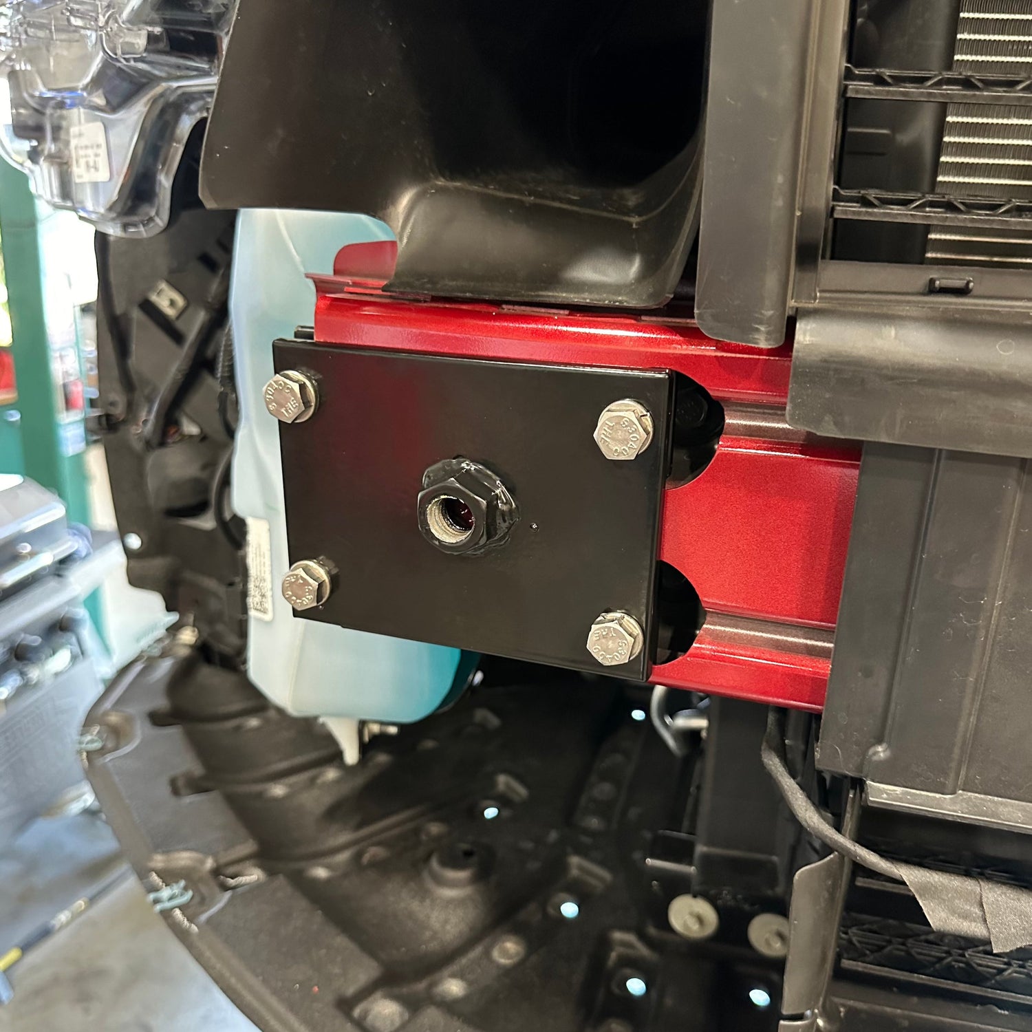 Mustang 24-25 GT/ECO Premium Stealth Tow Hook