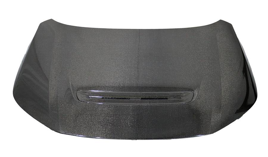 2023-2024 Honda Civic OEM Style Carbon Fiber Black Hood