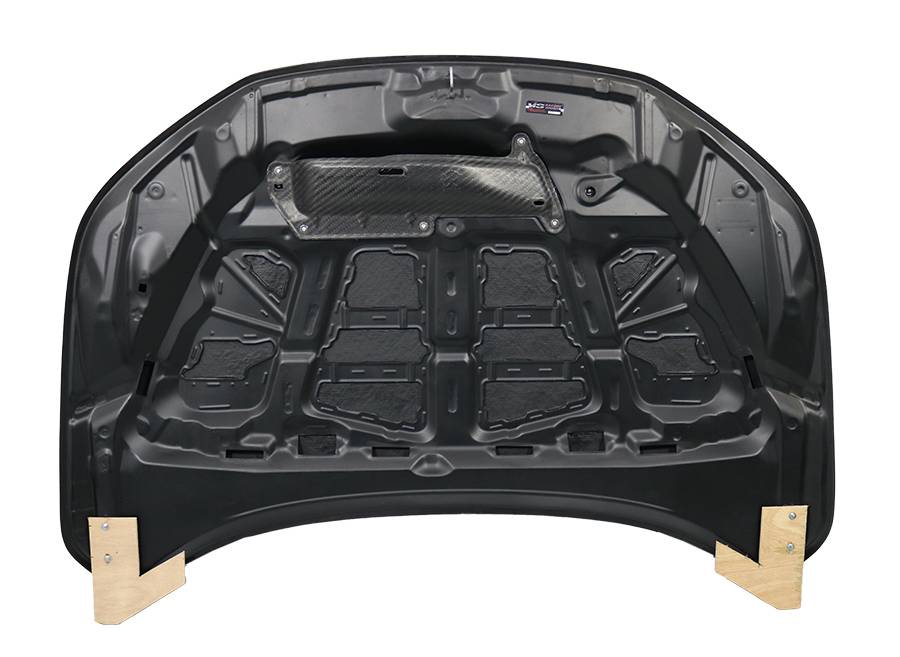2023-2024 Honda Civic OEM Style Carbon Fiber Black Hood