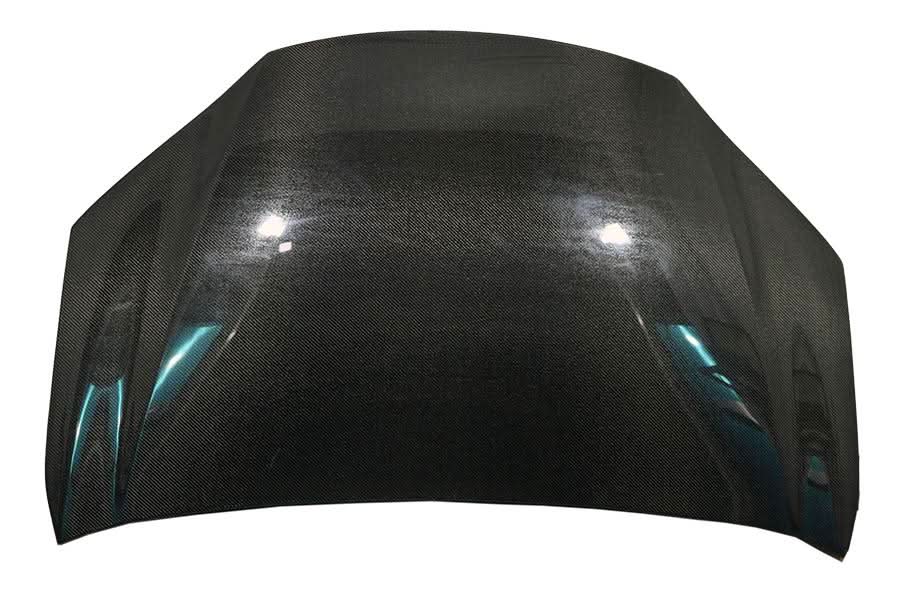 2023-2024 Toyota Prius OEM Style Carbon Fiber Black Hood