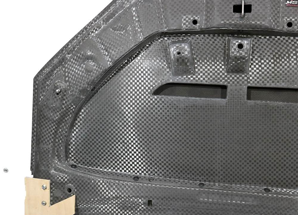 2023-2024 Toyota Prius OEM Style Carbon Fiber Black Hood