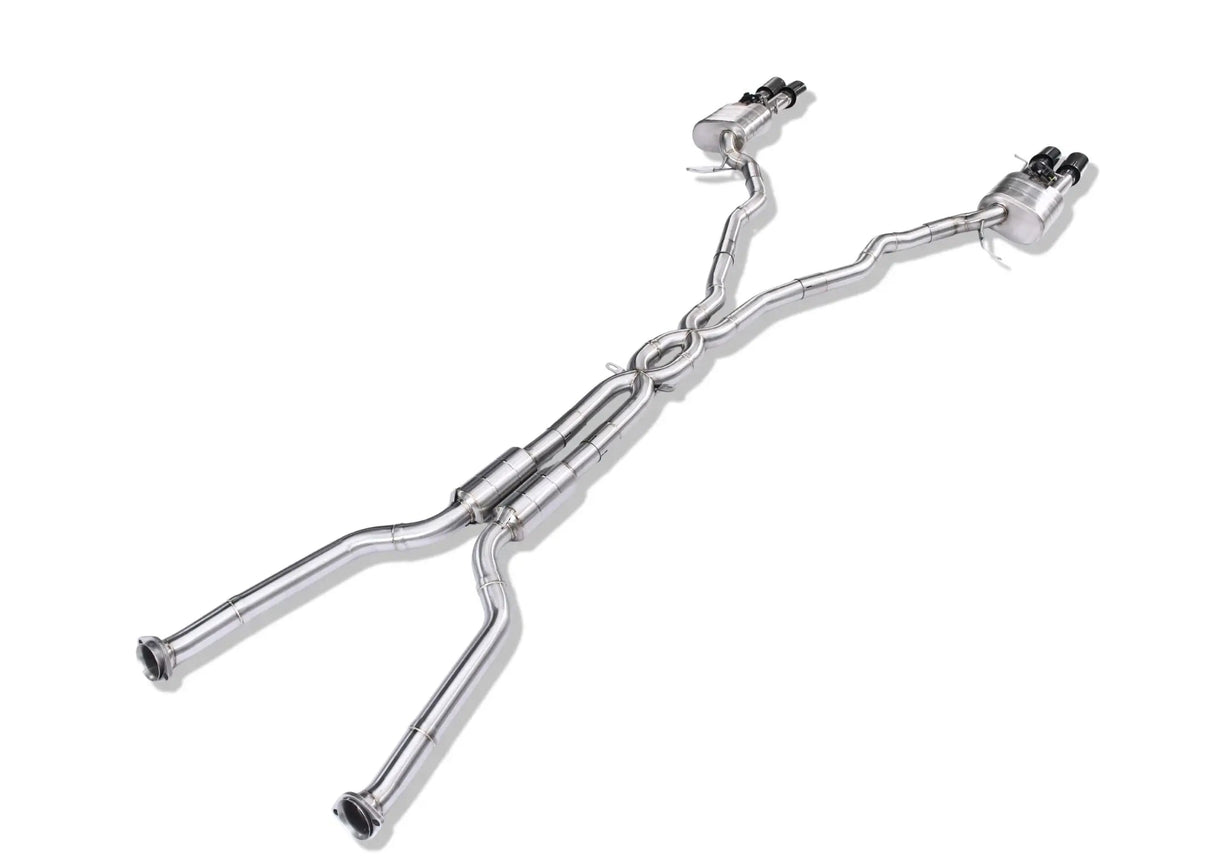 BMW E60 M5 E63 M6 Performance Exhaust System Double X-Pipe - Yonristic Performance
