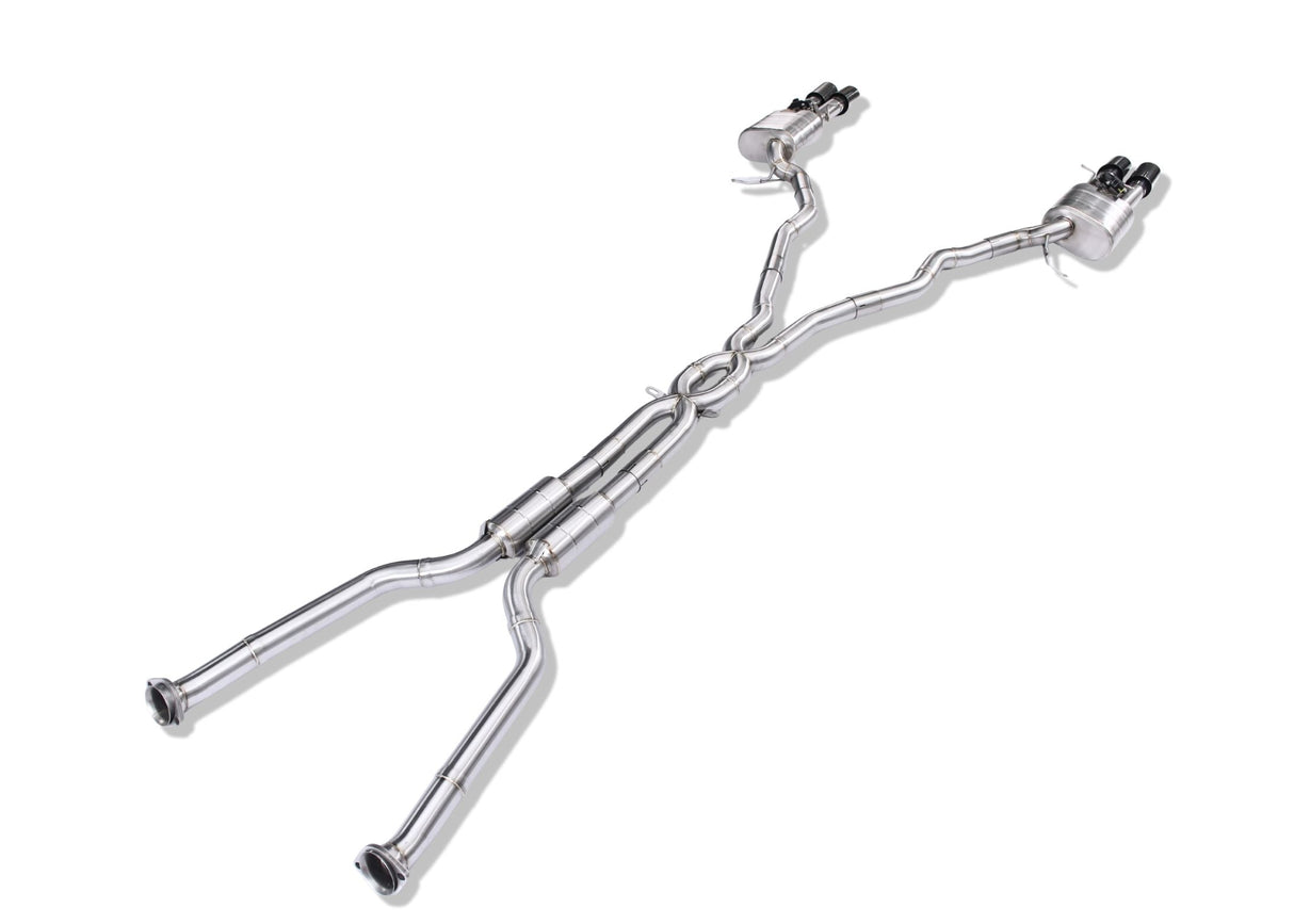 BMW E60 M5 E63 M6 Performance Exhaust System Double X-Pipe - Yonristic Performance