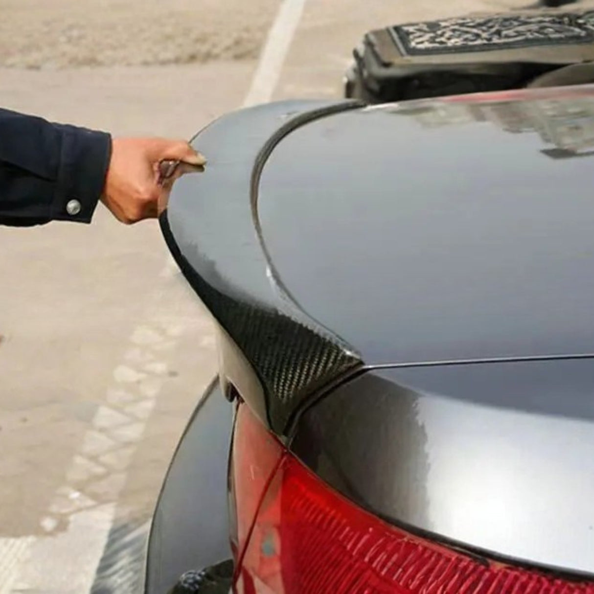 CSL Style Carbon Fiber Trunk Spoiler for BMW 3 Series E92 Coupe