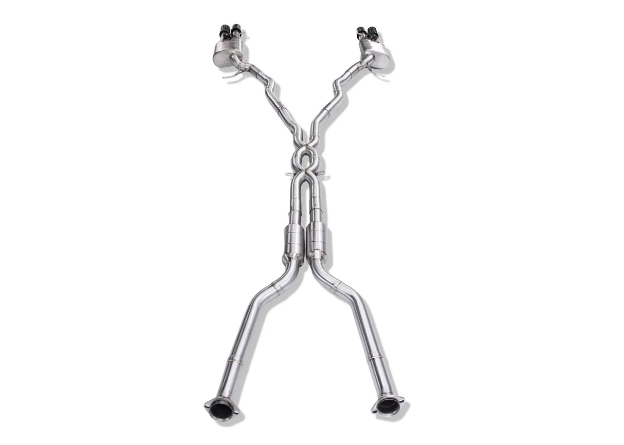 BMW E60 M5 E63 M6 Performance Exhaust System Double X-Pipe - Yonristic Performance