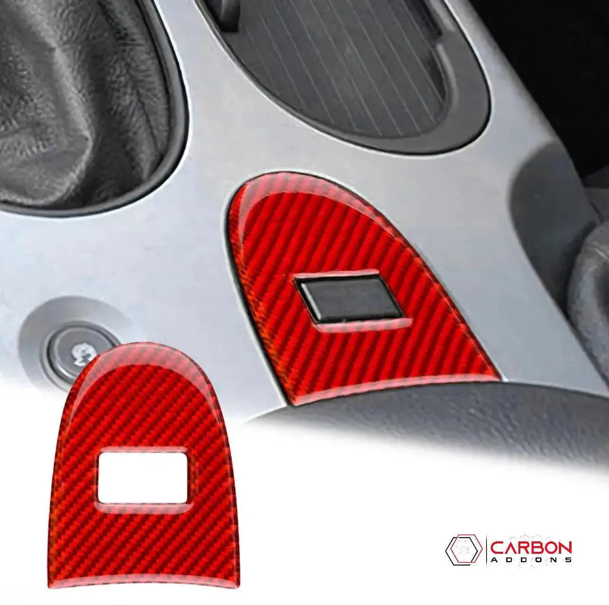 Real Carbon Center Console Trim Overlay | C6 2005-2013 Corvette