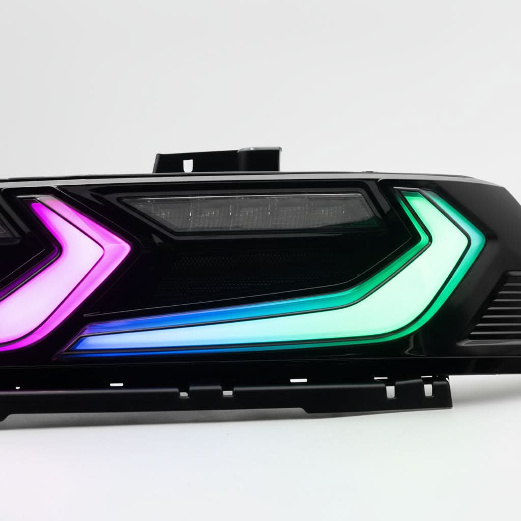 2014-2015 Chevy Camaro Umbra LED Taillights – Gloss Black/Smoke Lens