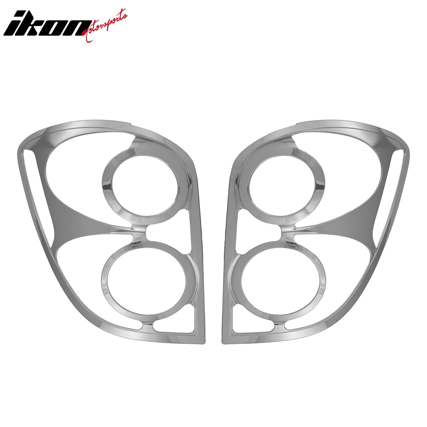 2010-2015 Chevrolet Equinox Chrome 2PCS Tail Lights Bezel Covers ABS