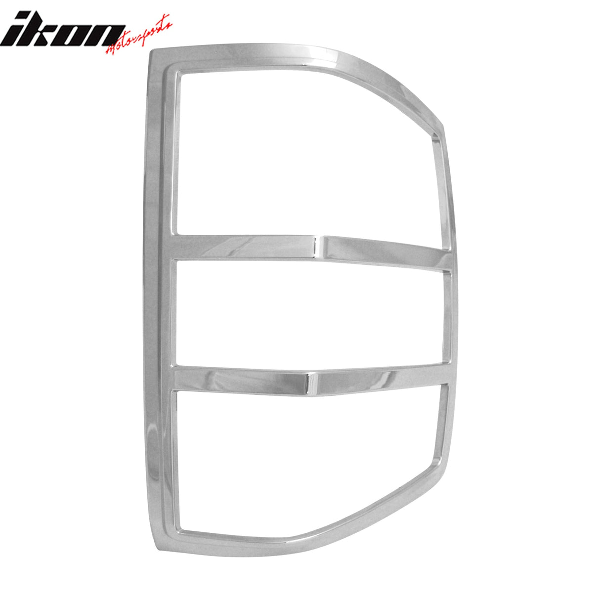 2014-2018 Chevrolet Silverado 1500 Tail Light Bezels Chrome ABS 2PCS