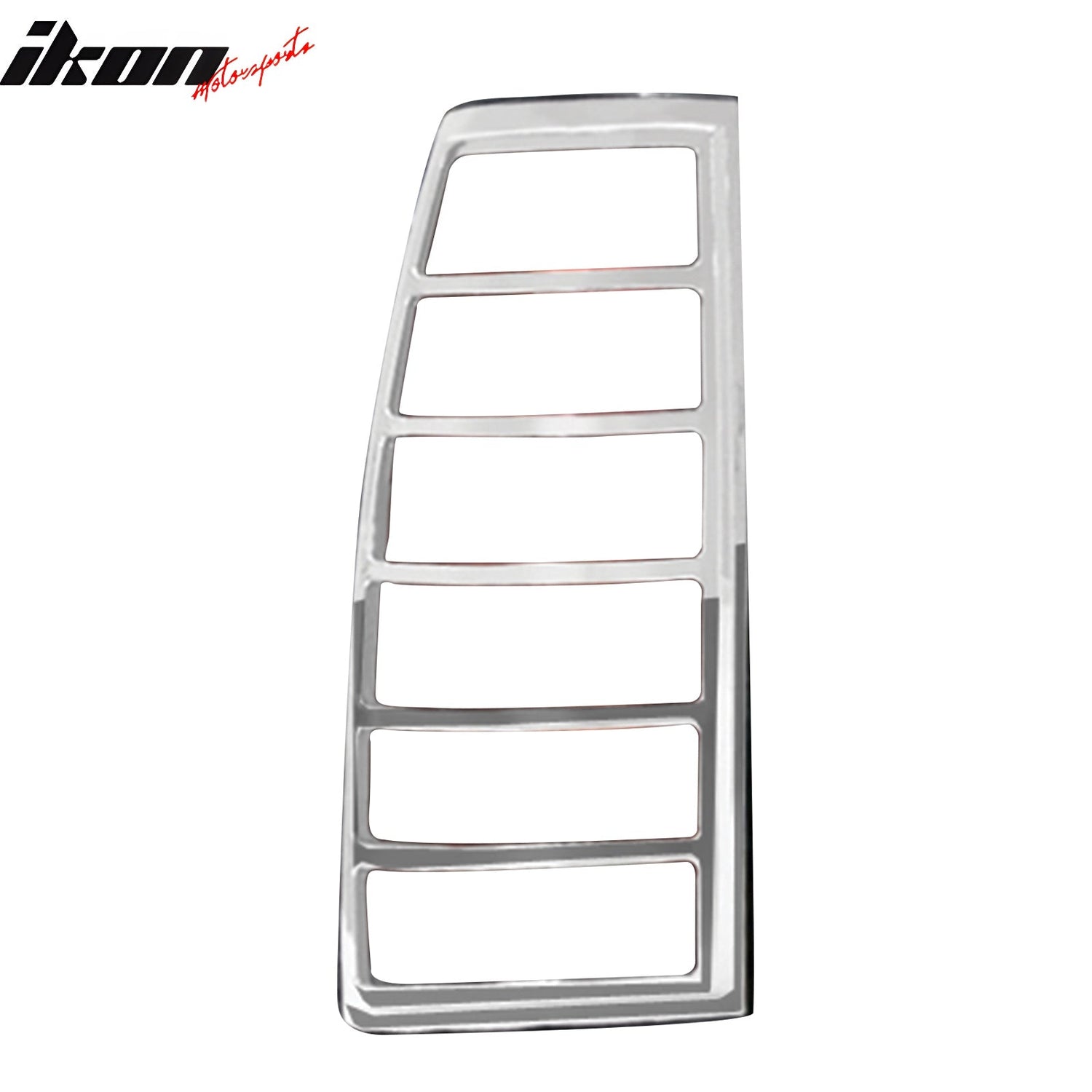 1988-1998 GMC C1500/K1500 Chrome 2PC Rear Tail Lights Bezel Covers ABS