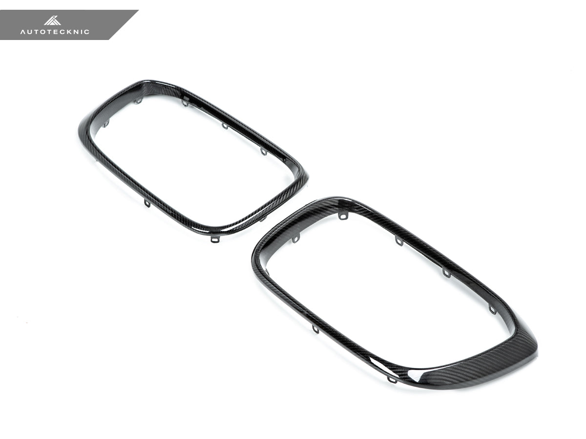 AutoTecknic Replacement Dry Carbon Grille Surround Set - G01 X3 | G02 X4 Pre-LCI