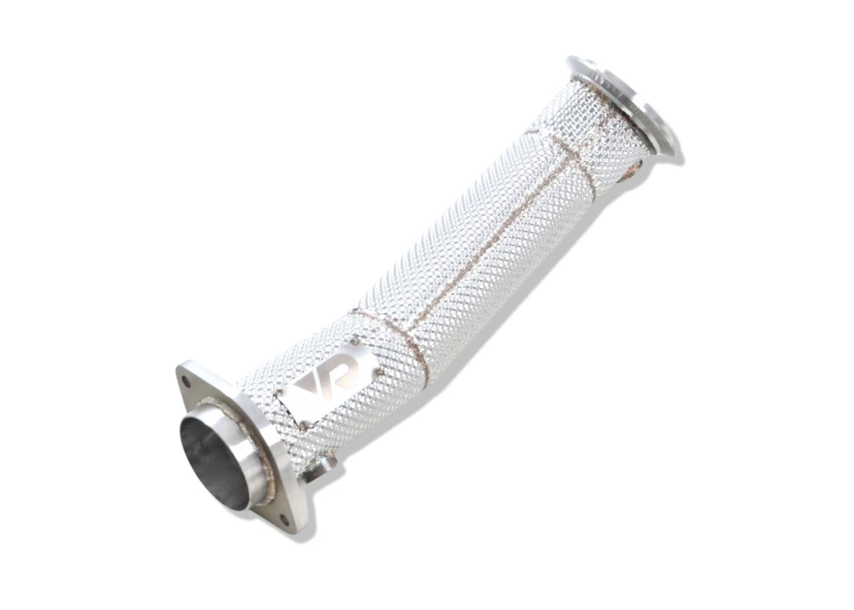 S58 3.5'' Maxflow Downpipes w/ Heatshield for G8X M3 M4 & G87 M2 - Yonristic Performance