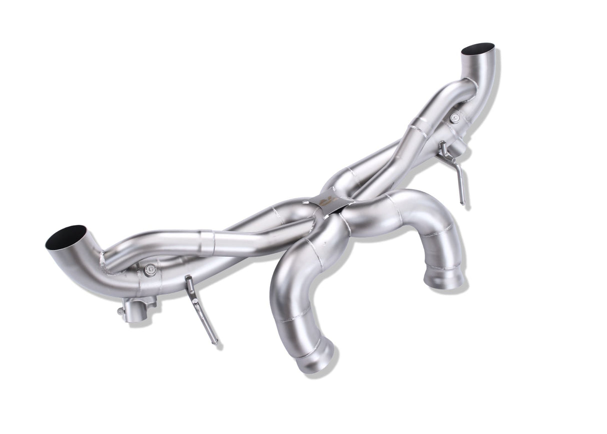 McLaren GT X-pipe Exhaust Valved System - Yonristic Performance