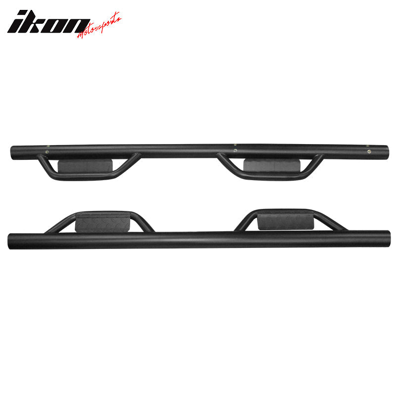 2009-2018 Dodge Ram 1500 2500 Quad Cab Black Running Boards Nerf Bars