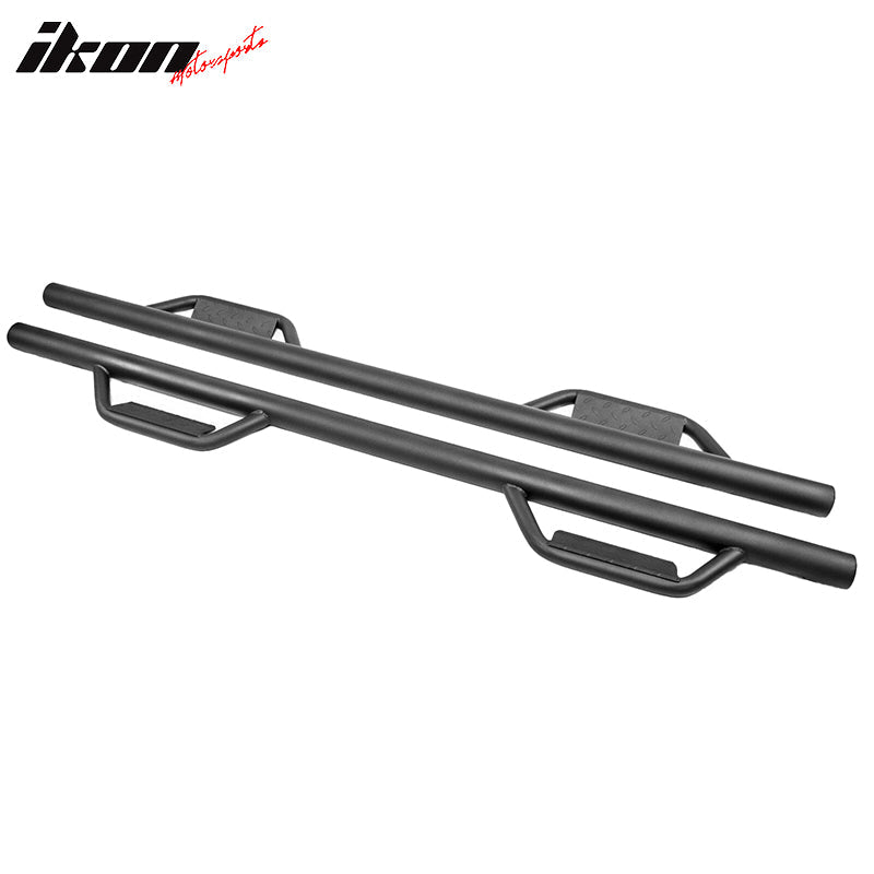 2009-2018 Dodge Ram 1500 Crew Cab Black Running Boards Side Step Bars