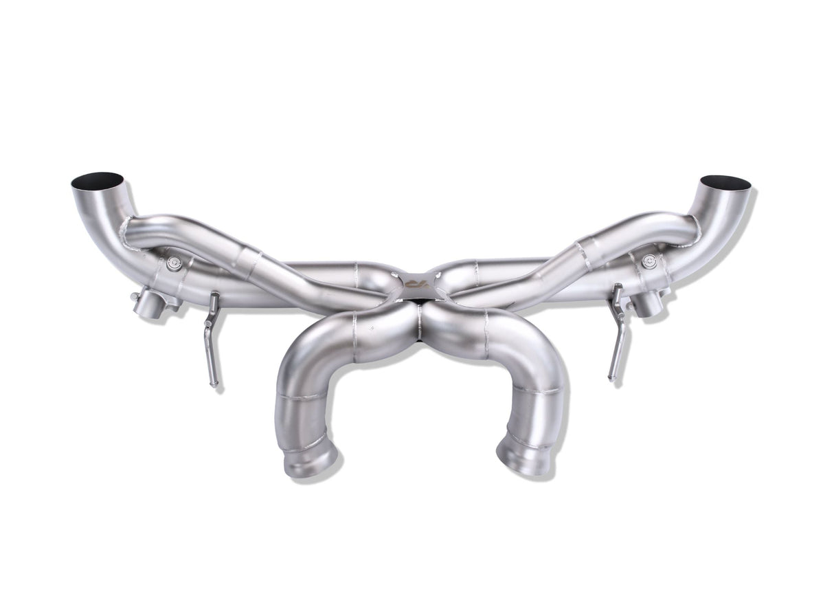 McLaren GT X-pipe Exhaust Valved System - Yonristic Performance