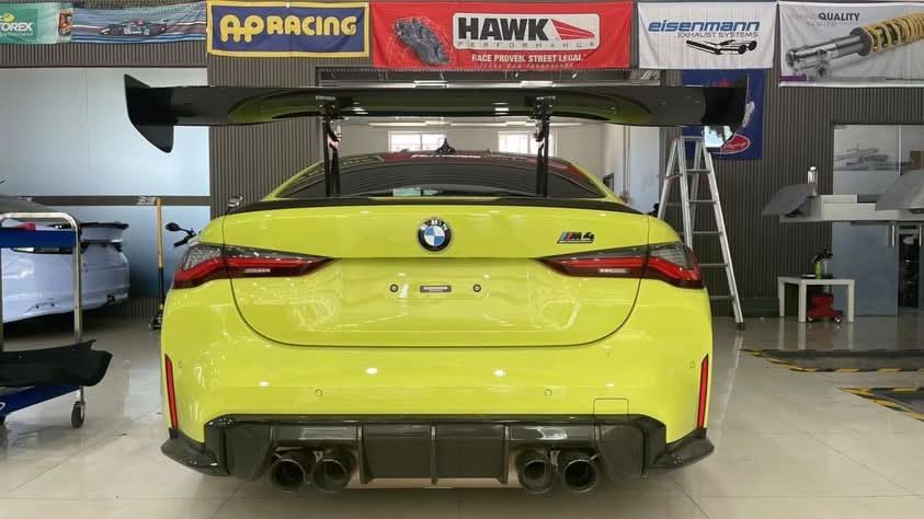 BMW G80 M3/ G82 M4 GTC300 Carbon Fiber Adjustable Wing