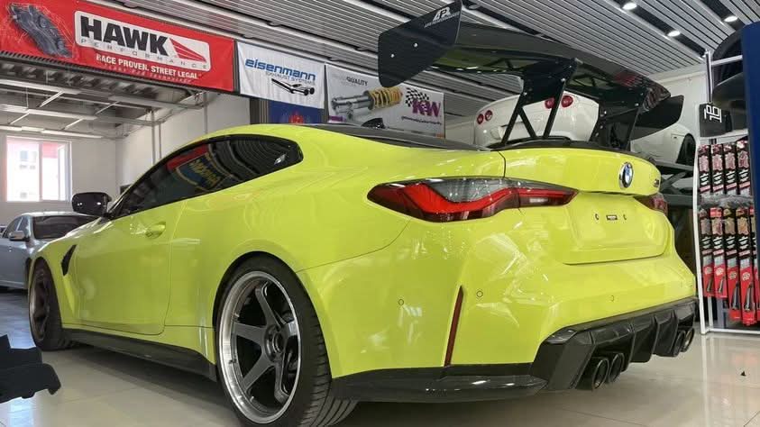 BMW G80 M3/ G82 M4 GTC300 Carbon Fiber Adjustable Wing