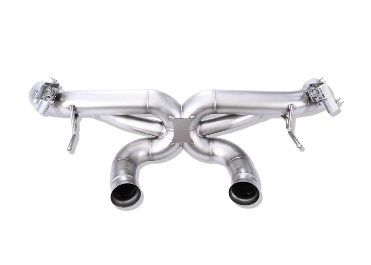 McLaren GT X-pipe Exhaust Valved System - Yonristic Performance