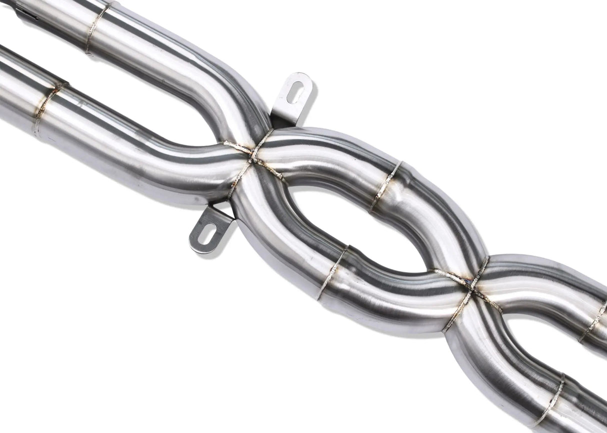 BMW E60 M5 E63 M6 Performance Exhaust System Double X-Pipe - Yonristic Performance