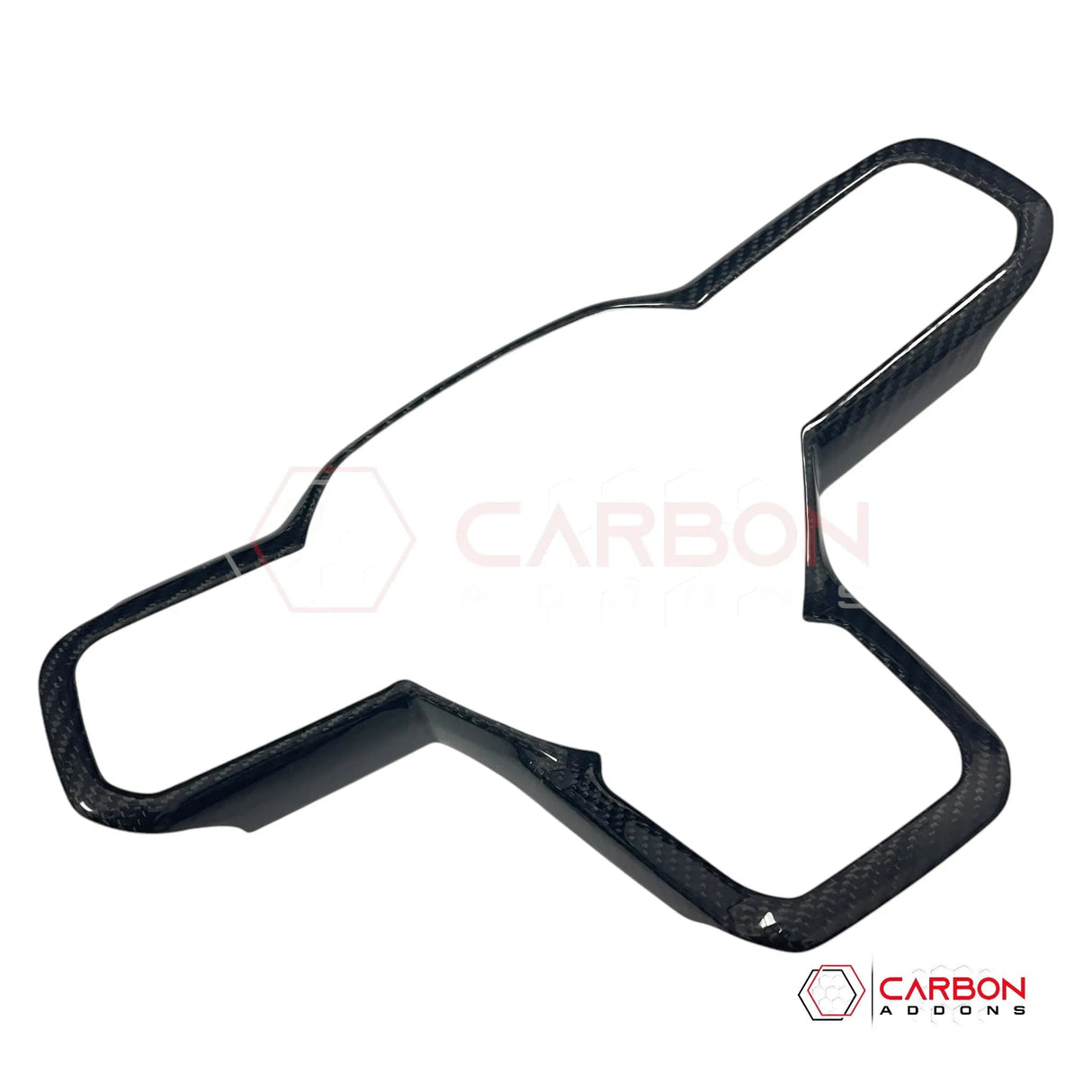 2024+ S650 Mustang Hard Carbon Fiber Steering Wheel Trim Covers