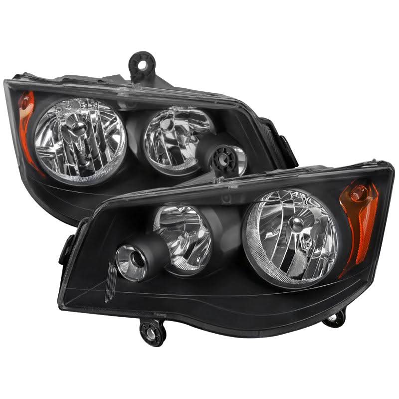 Spec-D Projector Headlights Dodge Caravan (2011-2018) Black or Chrome
