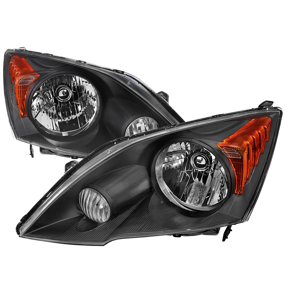Spec-D Headlights Honda CRV (07-11) OEM Replacement w/ Amber Corners